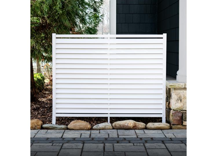 Savannah Louvered Privacy Screen Kit (1 Panel)